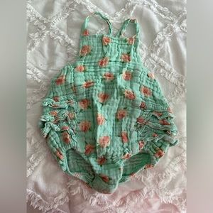 Angel Dear Bubble Romper with Ruffles